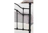 3ft Single Traditional Victorian Style Black Metal Bed Frame 3